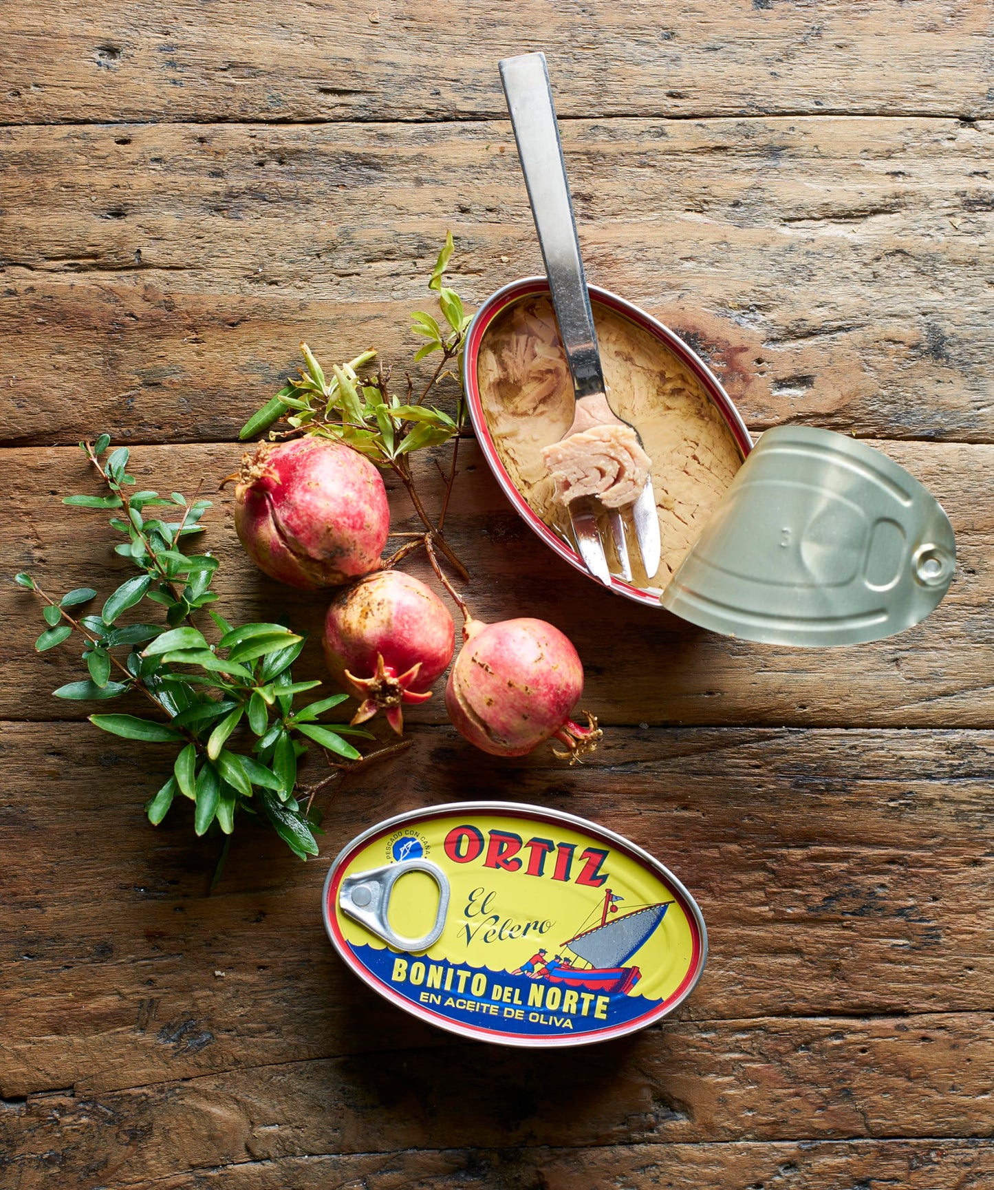 Ortiz Tuna in Olive Oil, 3.95oz Oval Tin 6 Pack | Superior Canned Tuna in Olive Oil | Ortiz White Tuna in Olive Oil [3.95oz/112g