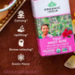 Organic India Tulsi Sweet Rose Herbal Tea, Caffeine-Free, 18 Infusion Bags, Pack of 6