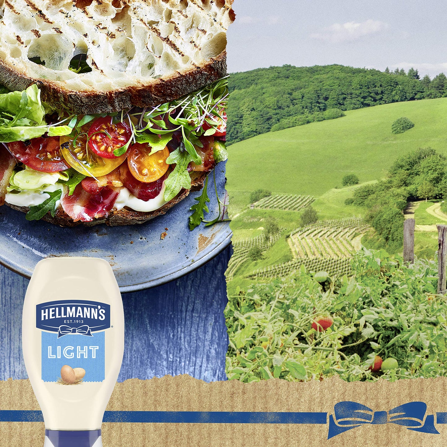 Hellmann'S Light Mayonnaise Light Mayo Squeeze Bottle Pack Of 3 For A Creamy Condiment For Sandwiches And Simple Meals Made With