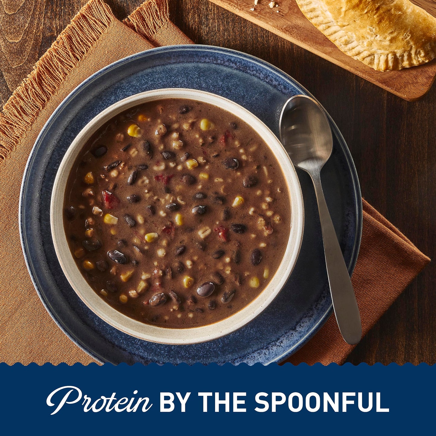 Progresso Southwest-Style Black Bean Protein Soup, Vegetarian, 18.5 oz. (Pack of 12)