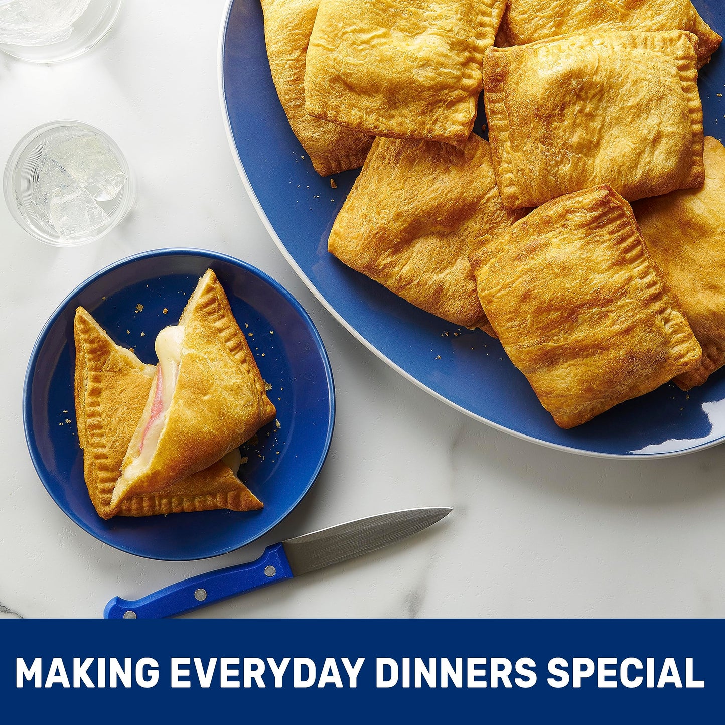 Pillsbury Crescent Dough Sheet, Original, Refrigerated Canned Pastry Dough, 1 Sheet, 8 oz