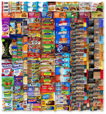 Niro Gift Basket Assortment | Ultimate Snack Variety Pack- 50 Count Bar And Snack Variety