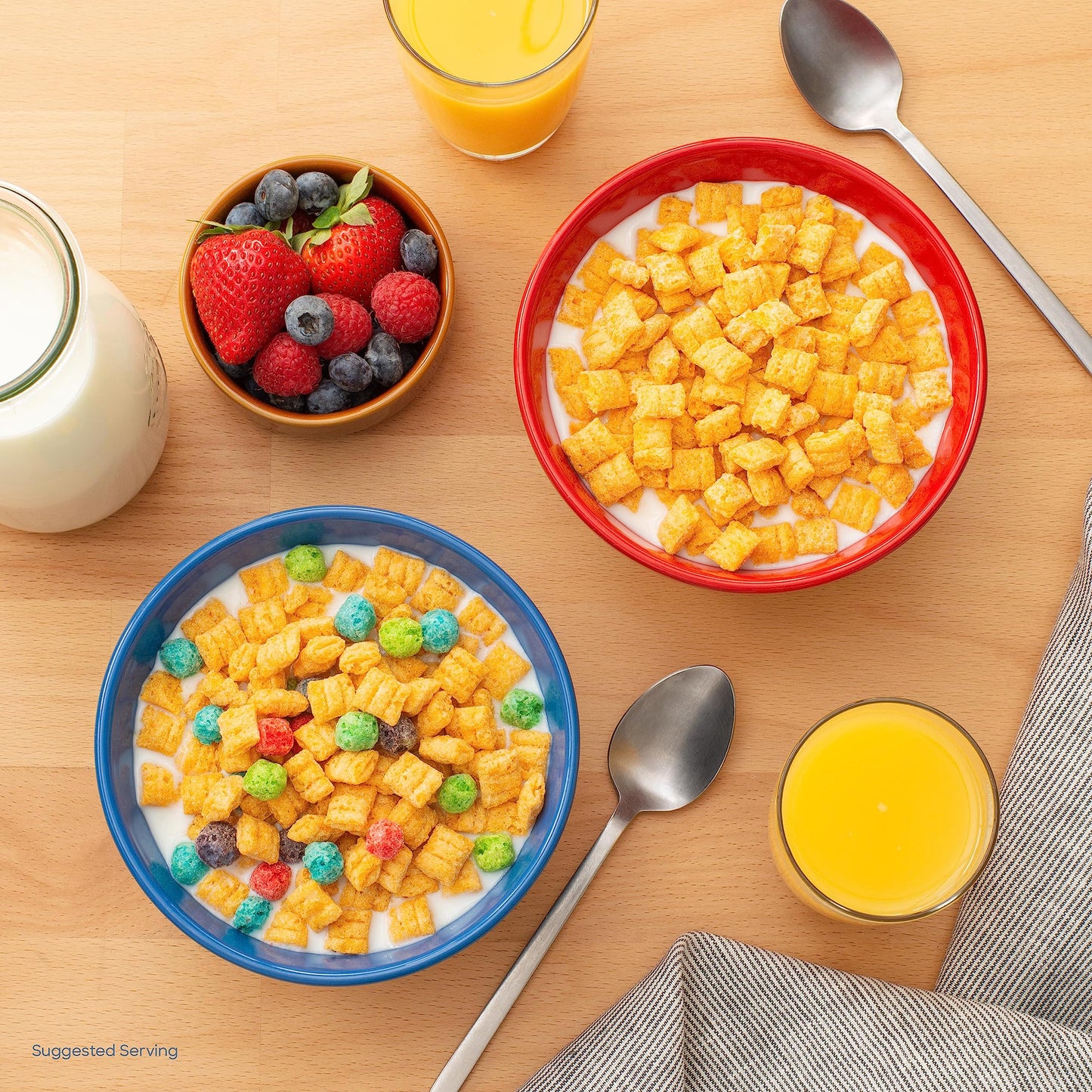 Cap n Crunch Breakfast Cereal, Crunchberries, 1.30 oz Individual Cups (12 Pack)