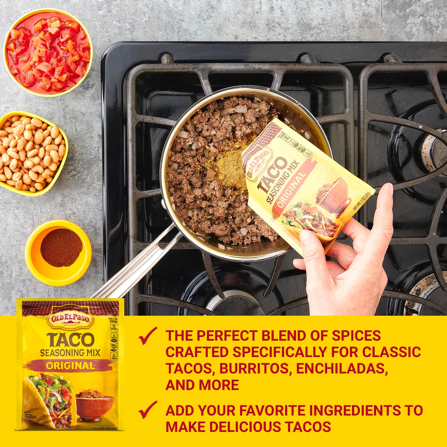 Old El Paso Original Taco Seasoning Mix 10 Pack