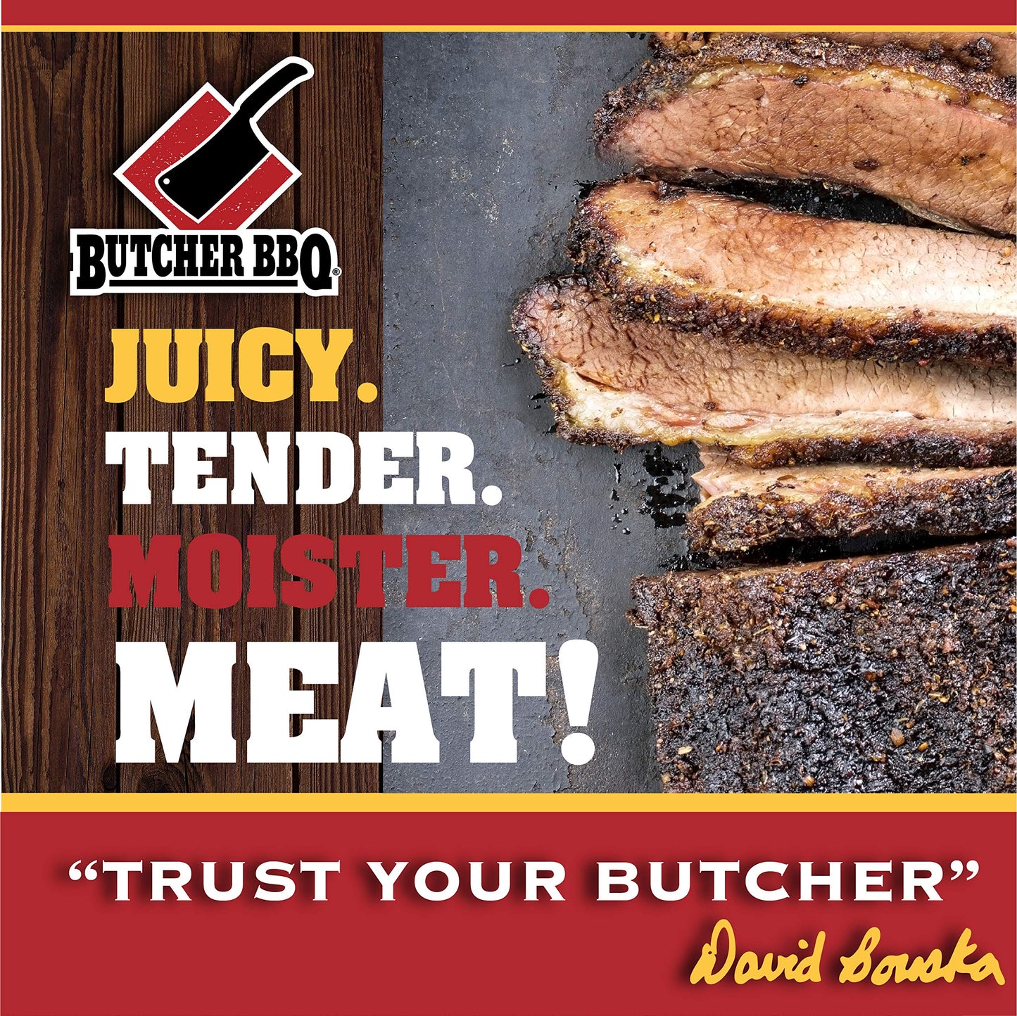 Butcher BBQ Liquid Brisket Injection - Texas Brisket Seasoning, 12 Ounce, MSG & Gluten Free, Model 69553