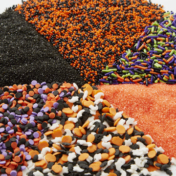 Food Items Sprinkle Mix, Halloween, 6 Cell