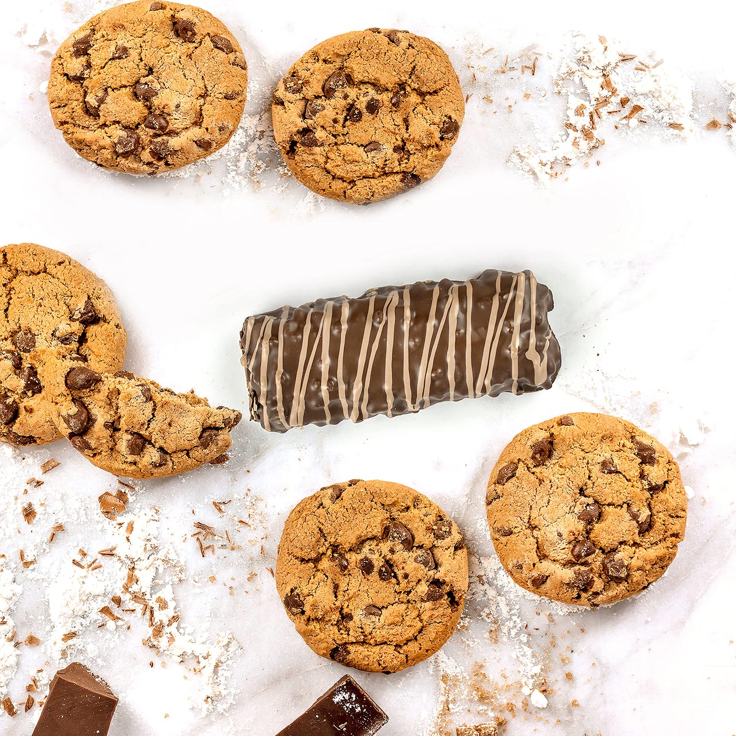 Fitcrunch Snack Size Protein Bars, Designed By Robert Irvine, Worlds Only 6-Layer Baked Bar, 3G Of Sugar & Soft Cake Core (18 Ba