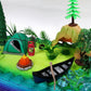 Nature Scene CAMPING 20 Piece Birthday CAKE Topper Set, Featuring Camping Items and Decorative Themed Accessories