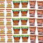 Mama Oriental Style instant noodles Mix Flavor Bundle Package Total 30 Packs (3 Best Flavor Mix Chicken, Pork, Creamy Shrimp) 3 