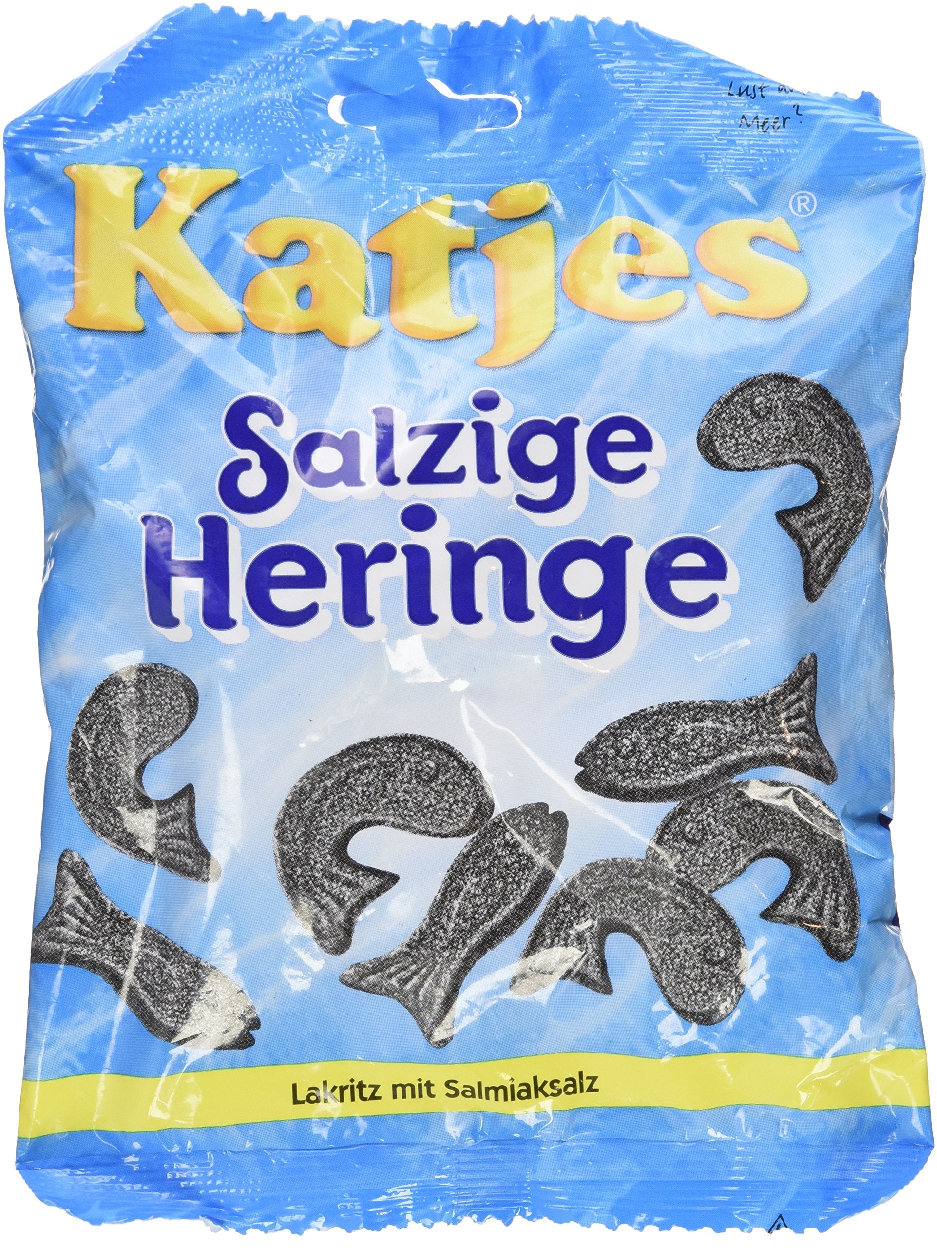 Katjes Salzige Heringe ''Salty Hering / Fish'' 200G