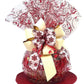 Gifts of Gourmet Hand-Crafted 28 Piece Chocolate Gift Basket - Large - Red Swirl