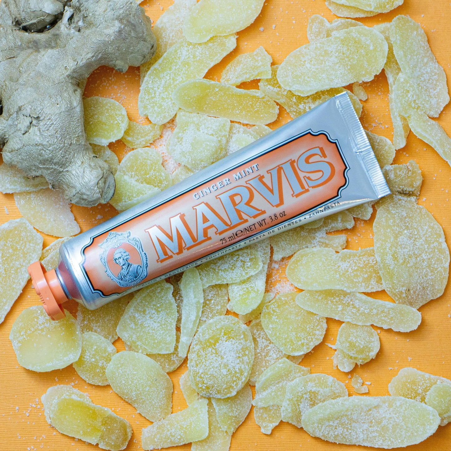 Marvis Ginger Mint Toothpaste, 3.86 Oz
