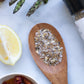 Redmond Real Sea Salt - Natural Unrefined Organic Gluten Free, Coarse Salt with Coarse Grinder (Lemon Pepper)