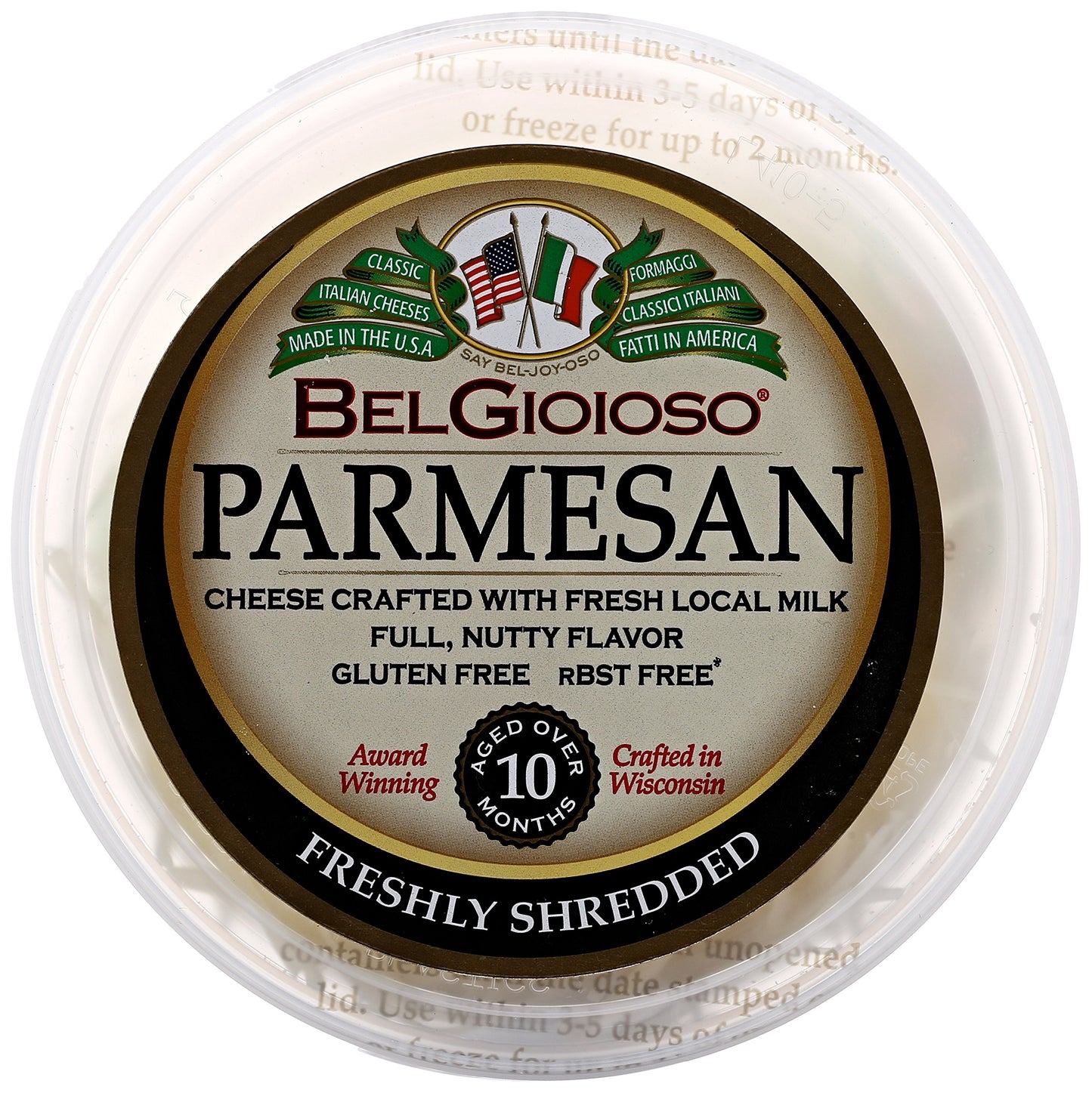 BelGioioso, Parmesan, Shredded, 5 oz