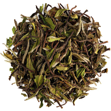 White Peony White Tea - Bai Mu Dan Chinese - Pai Mu Tan Tea From China - Baimudan Or Paimutan - White Peony Tea White Peonies Pa
