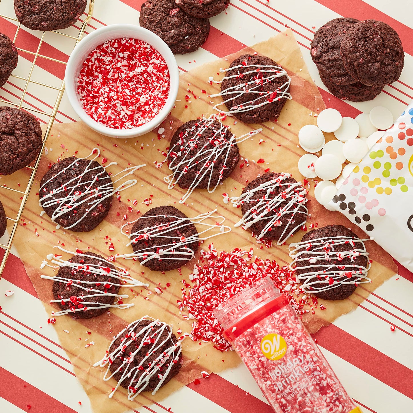 Wilton Sprinkles Peppermint Crunch