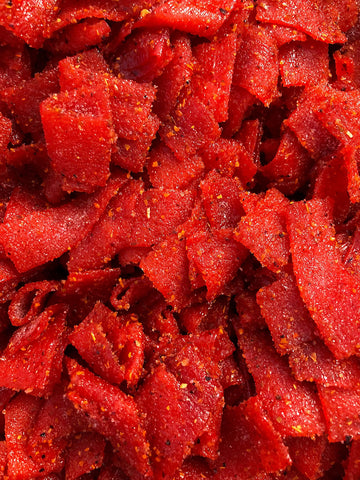 Lilys Chilies, Sour And Chili Chewy Candy (Chili Strawberry Belts), 8 Ounce (Pack Of 1)