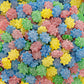 SOURZAP Sour Gummy Candy - Assorted Fruit Flavors - 8-Ounce Pack - Blue Raspberry, Tutti-Frutti, Green Apple, Strawberry