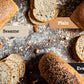 Dr. Bs Multigrain Bread | 2G Net Carbs & 7G Protein | Low Calorie, Vegan, Sugar Free | Fresh, Sliced, Keto & Low Carb Bread Loaf ((3 Pack (16 Oz), Plain)