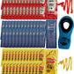 Gift Set: 25 Ketchup, 25 Mustard & 25 Mayo Packets - 75 Total Condiment Packs With Cmc Products Clip And Spreader (Approximately 25 Packets Each)