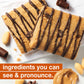 KIND Soft Baked Squares Variety Pack, Gluten Free Snack Bars, 5g Protein, 18 Count, Chocolate, Peanut Butter, Salted Caramel