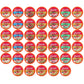 Friendlys Coffee Pods Assorted Flavored Ice Cream Variety Pack, Compatible with Keurig K Cup Brewers, 40 Count