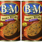 B & M Bread Brown Raisin, 16 Oz (Pack Of 2)