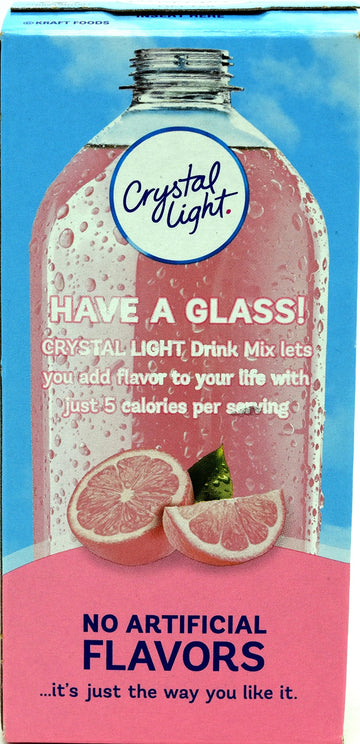 Crystal Light On The Go Pink Lemonade, 10-Count Boxes (Pack of 10)
