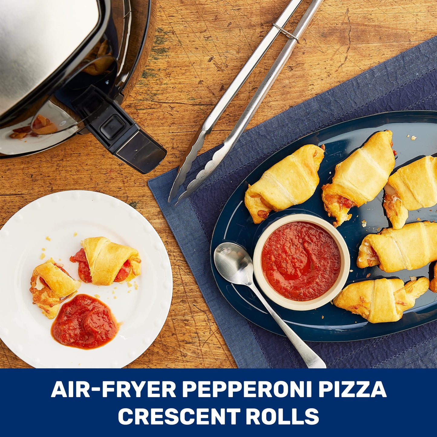 Pillsbury Grands! Crescent Rolls, Butter Flake Refrigerated Canned Pastry Dough, 8 Big Rolls, 12 oz