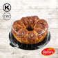 Cinnamon Babka Cake | Valentines Gift Basket | Traditional Hungarian Cinnamon Babka Bread | Holiday Gourmet Cookie Gift | Christ