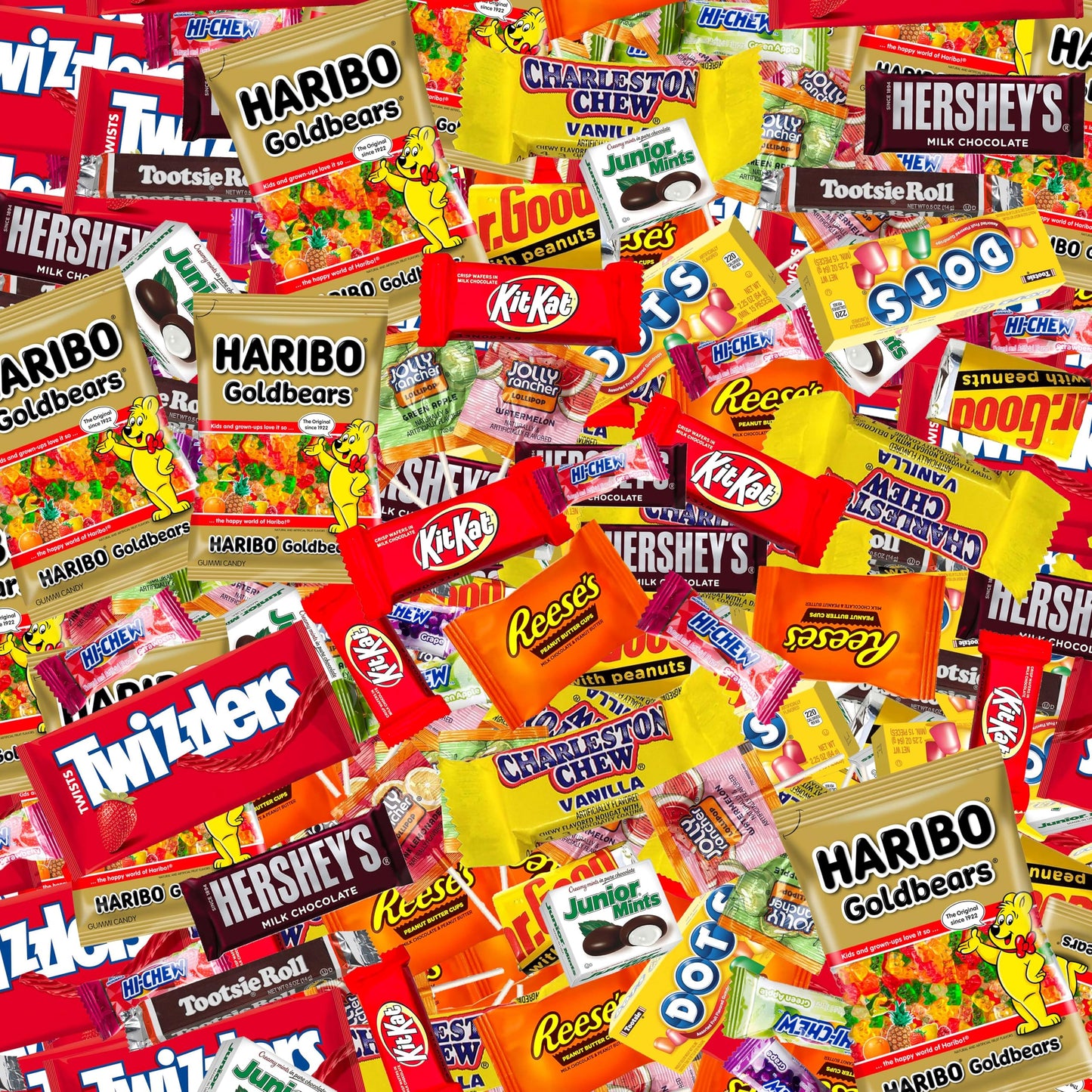Individually Wrapped Mini Candy & Chocolate Mix - 2 Lb Bulk Easter Candy Assortment - Easter Basket Stuffers, Pinata Stuffer Can