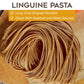 Morelli Italian Pasta Organic Garlic And Basil Linguine - Gourmet Pasta Handmade In Small Batches - Durum Wheat Semolina, Al Den