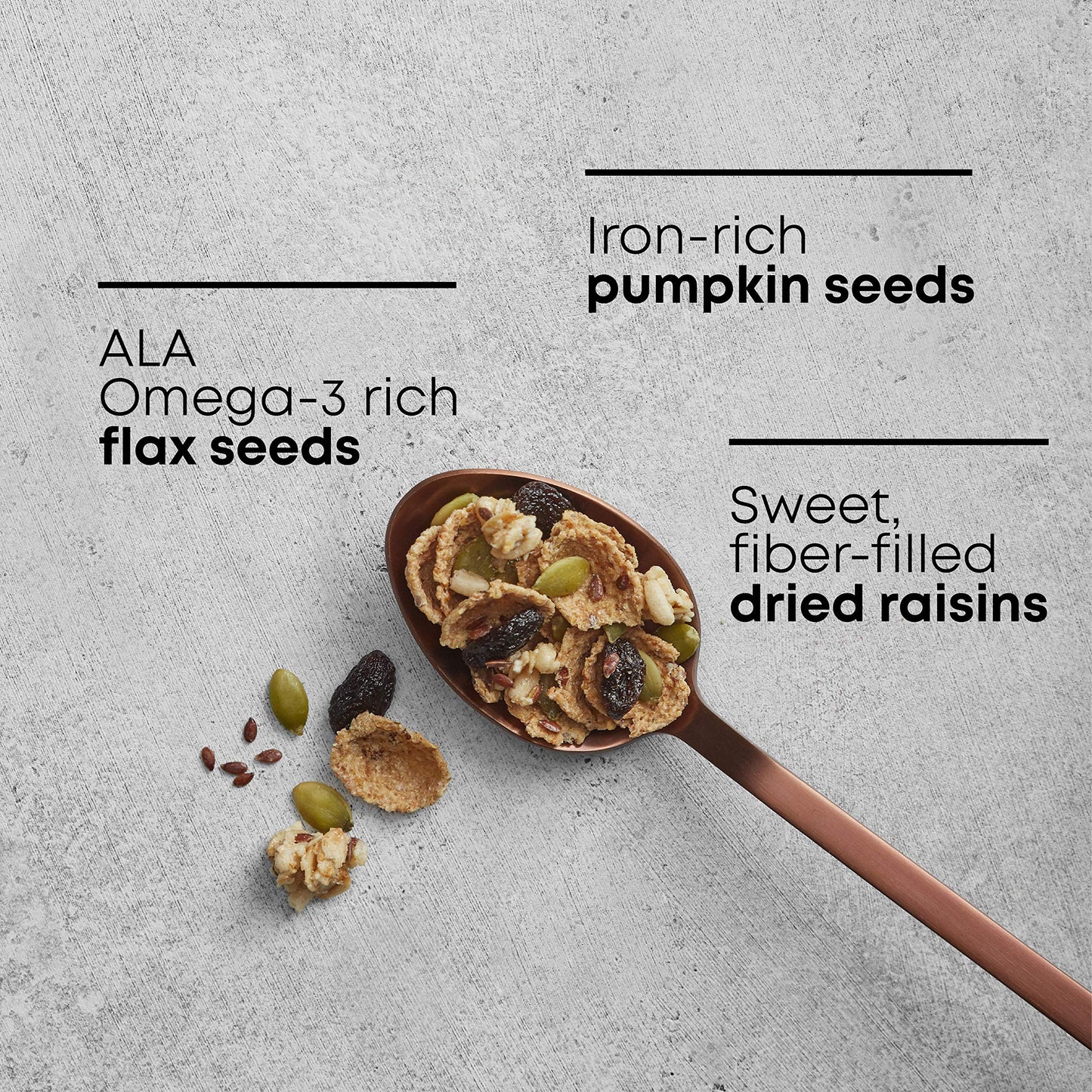 Natures Path Flax Plus Organic Cereal, Pumpkin Raisin Crunch, 12.35 Oz Box