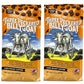Ravens Brew Coffee Whole Bean Dark Roast 3 Peckered Billy Goat Blend 12 Ounce (Pack of 2)
