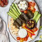 Kontos Dolmas Stuffed Grape Leaves With Rice  Bulk 4Lbs60 Dolmades Per Can-(Perfect Appetizers On A Mezze Platter-Charcuterie Bo