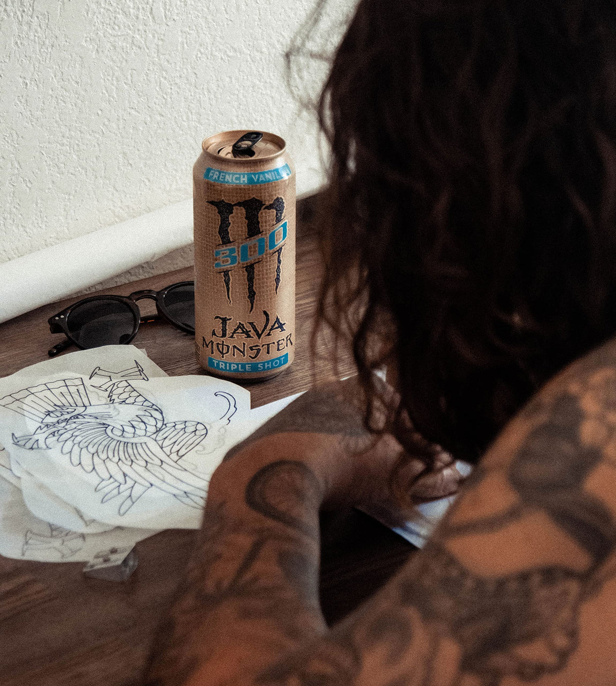 Vanilla Java Water Monster Energy Java Coffee, French Vanilla, 15 Fl Oz, 12 Pack ...
