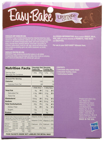 Easy-Bake Refill Chocolate Chip Cookie Mix 3.2 Oz