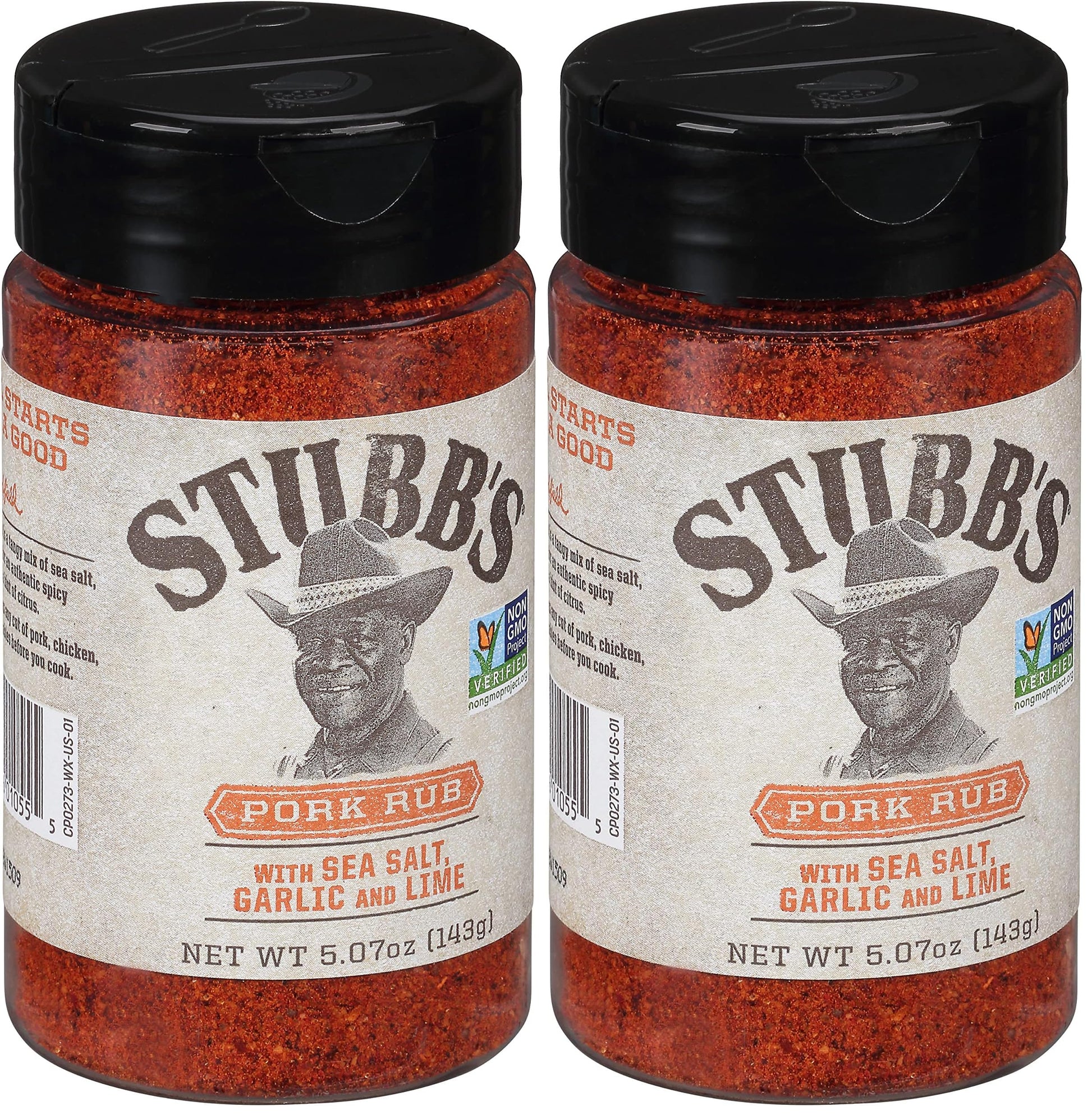 Stubb s Pork Rub, 5.07 oz (Pack of 2)
