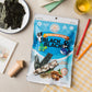 UNCLE NICK Korean Super Snacks - Black & Black Seaweed Snack with Almond and Sesame Seeds 1oz (Pack of 6)