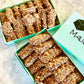 MalibuGift Gourmet English Toffee Candy, Chocolate Covered with Almonds, 1 lb Fancy Candy Box