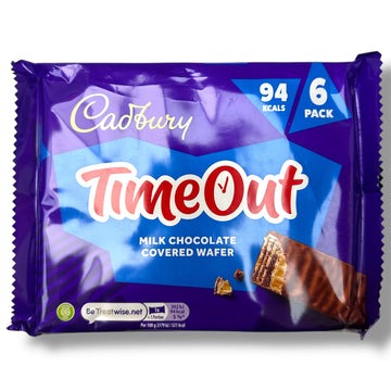 Cadbury Time Out Milk Chocolate Covered Wafers