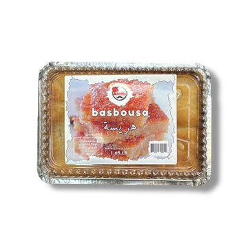 Coconut Basbousa Middle Eastern Semolina Cake