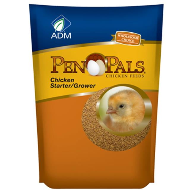 Adm 70009Aaabd Pen Pals Chicken Feed Starter/Grower, 5-Lbs. - Quantity 1