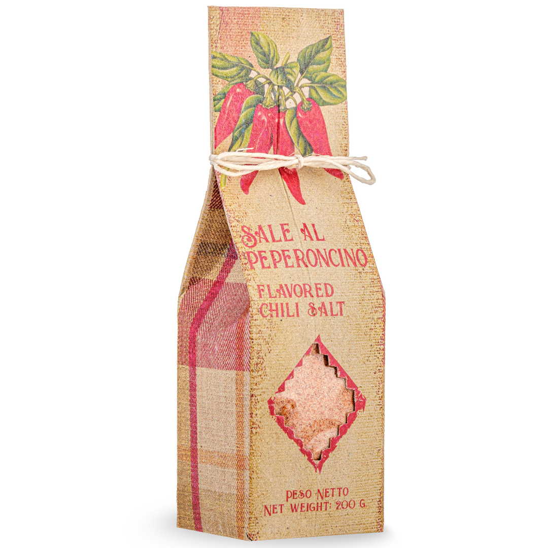 Artigiani dei Sapori, Sicilian Sea Salt with Chili Peppers, 7oz (198g)