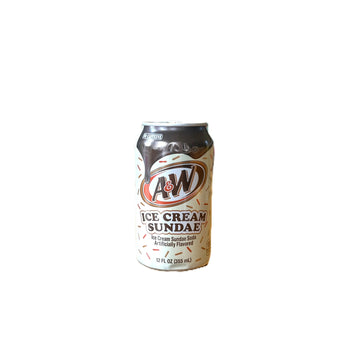 A&W Ice Cream Sundae Soda – Vanilla Ice Cream & Chocolate Flavor Soda (US)