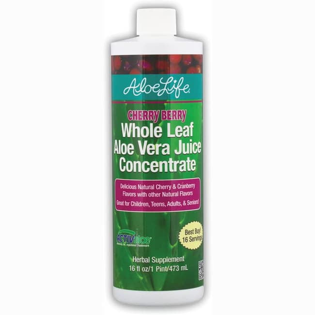 Aloe Life Aloe Vera Juice - Cherry Berry 16 Fl Oz Liq