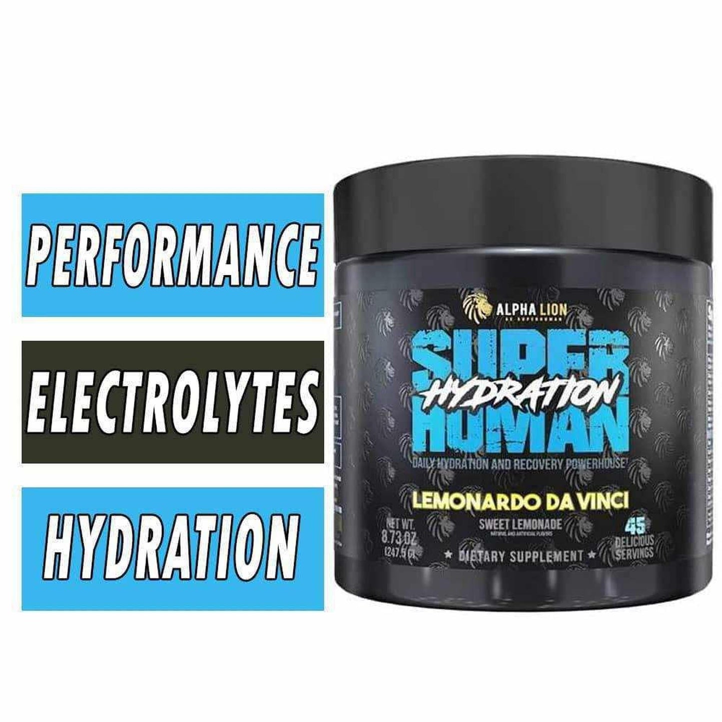 Alpha Lion SuperHuman® Hydration Lemonardo Da Vinci