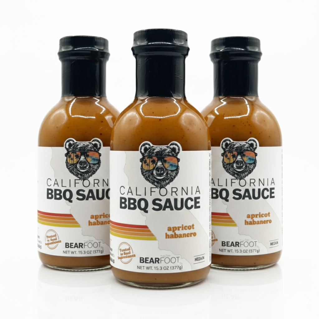 Bearfoot BBQ Sauce 3-Pack