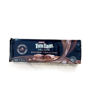 Arnott’s Tim Tam Deluxe Decadent Triple Choc – Australian Triple Chocolate Tim Tams 175g (Australia)