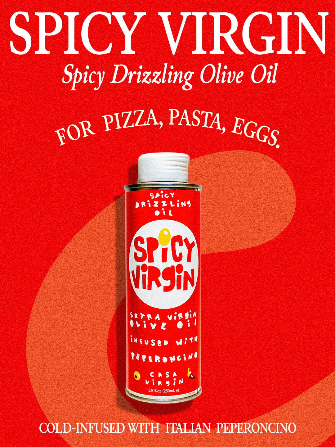 Spicy Virgin: Calabrian Chili Drizzling Olive Oil